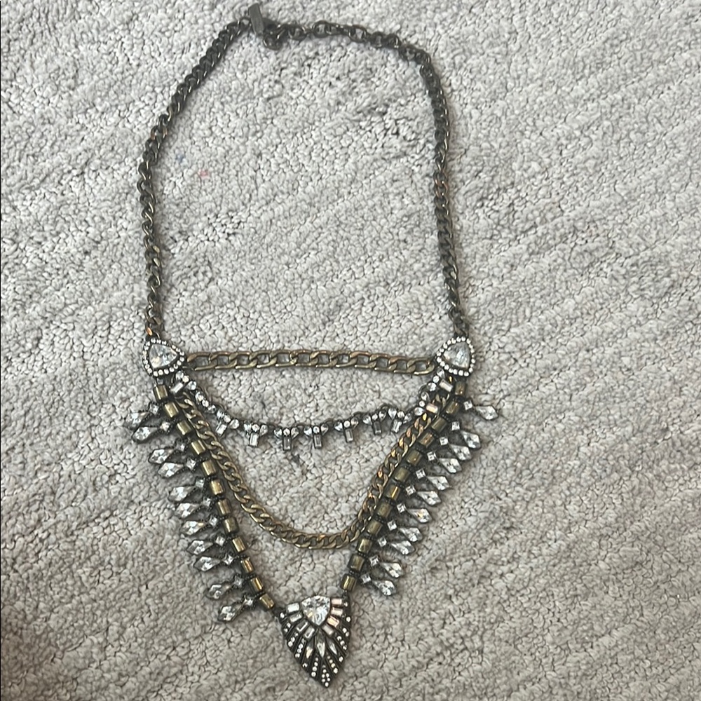 Baublebar Gold and Silver Statement Necklace
